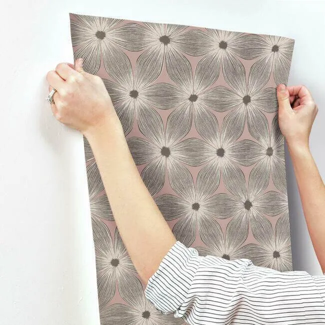 Candice Olson Everlasting - Coral & Gold Wallpaper | Buy Online Candice Olson Everlasting wallpaper, color Coral & Gold, SKU CI2301