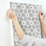 Candice Olson Everlasting - White & Silver Wallpaper | Buy Online Candice Olson Everlasting wallpaper, color White & Silver, SKU CI2302
