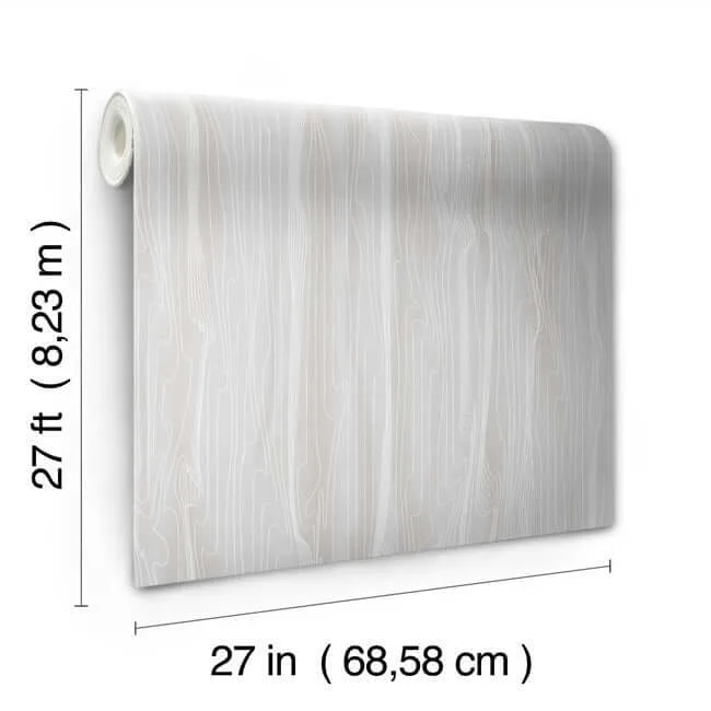 Candice Olson Fantasy Faux Bois wallpaper, color Grey & White, SKU DT5034