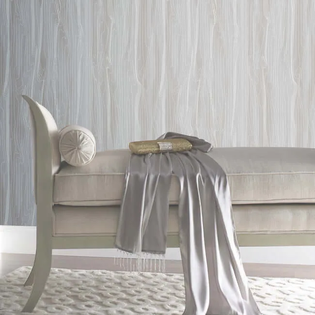 Candice Olson Fantasy Faux Bois wallpaper, color Grey & White, SKU DT5034