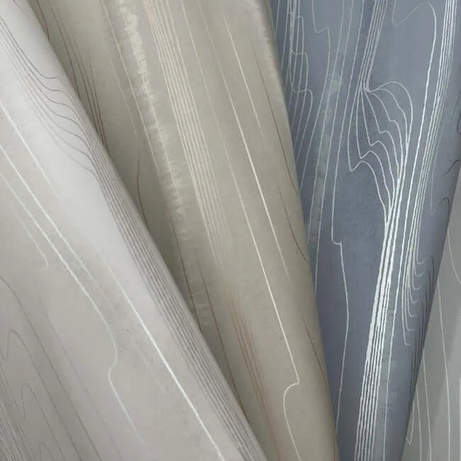 Candice Olson Fantasy Faux Bois wallpaper, color Grey & White, SKU DT5034