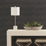 Candice Olson Fine Line - Black Wallpaper | Buy Online Candice Olson Fine Line wallpaper, color Black, SKU NT6192