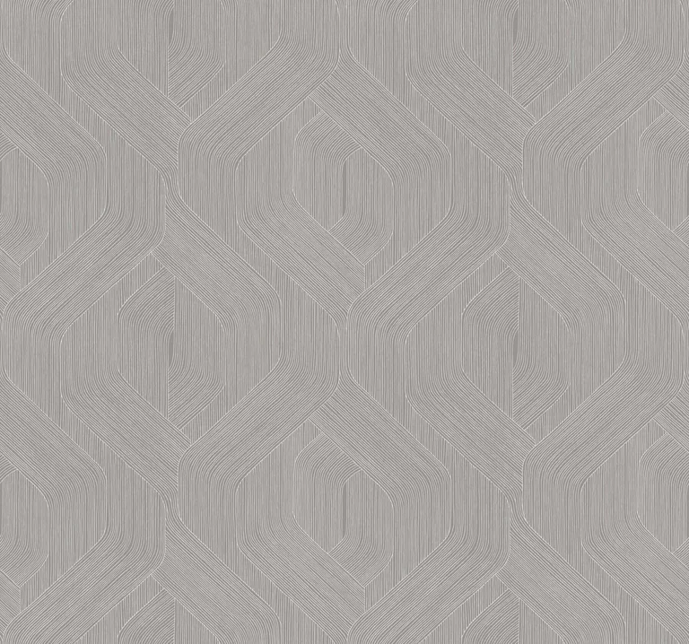 Candice Olson Fine Line wallpaper, color Grey, SKU NT6191