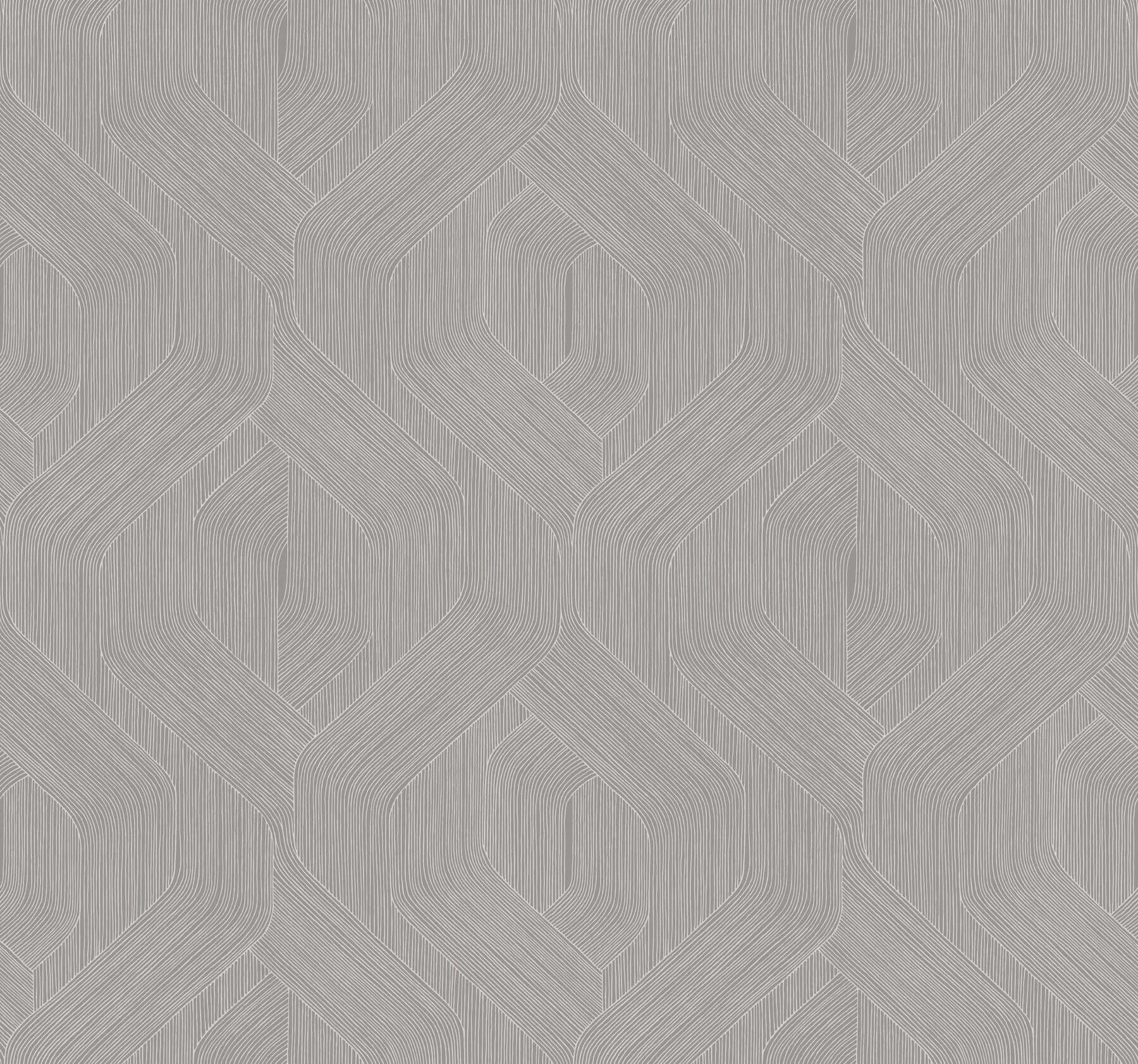 Candice Olson Fine Line wallpaper, color Grey, SKU NT6191
