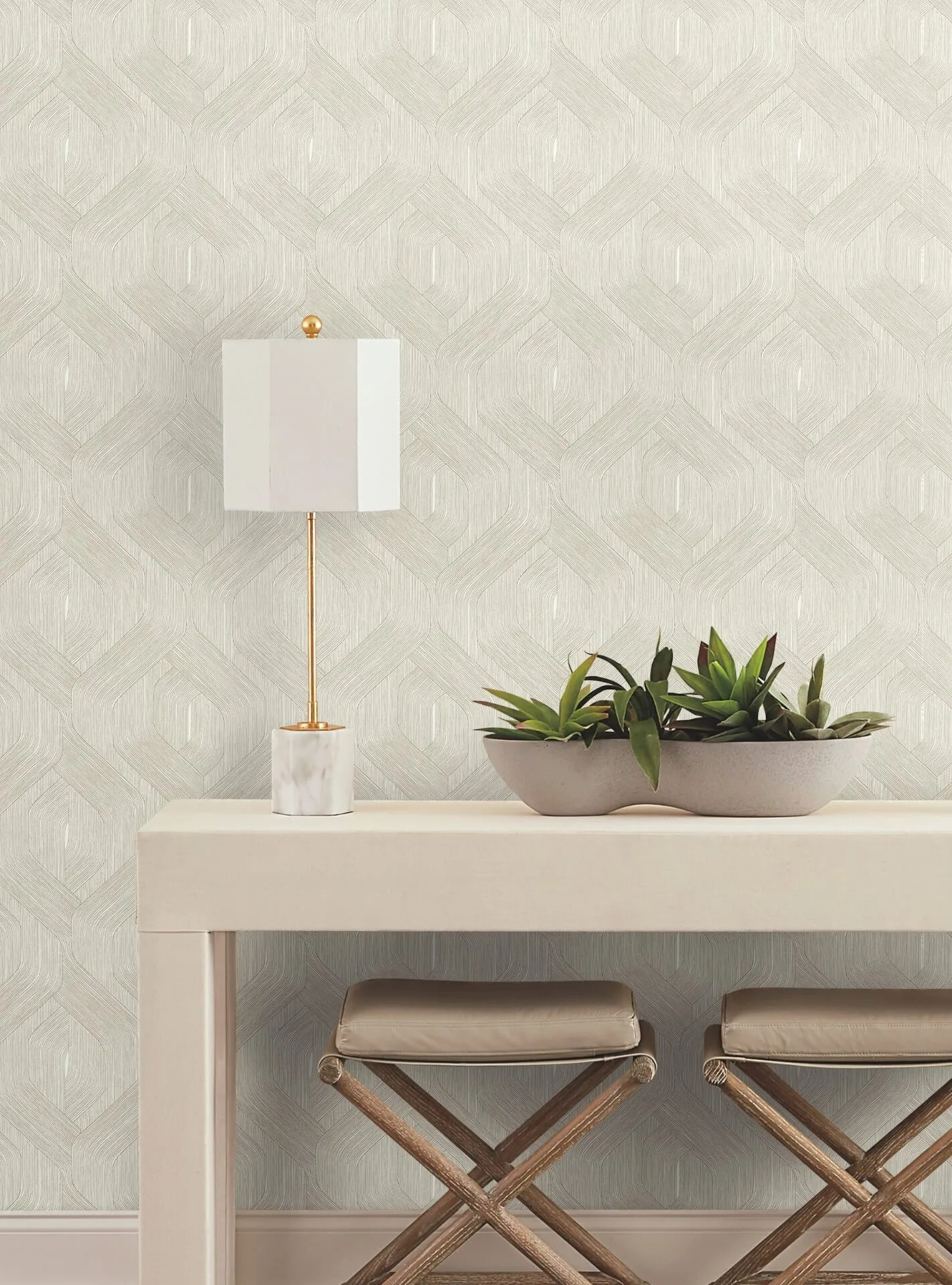 Candice Olson Fine Line wallpaper, color Taupe, SKU NT6193