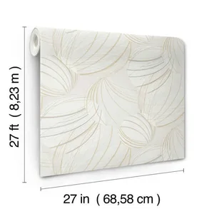 Candice Olson Floating Lanterns wallpaper, color Blonde, SKU EV3906