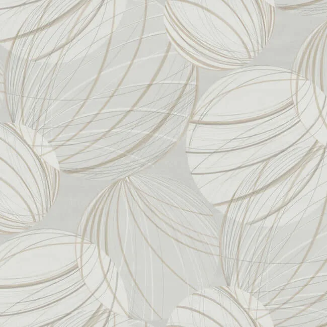 Candice Olson Floating Lanterns wallpaper, color Light Grey, SKU EV3907