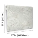 Candice Olson Floating Lanterns wallpaper, color Light Grey, SKU EV3907
