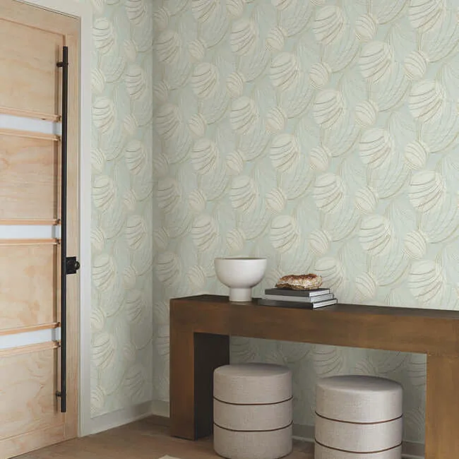 Candice Olson Floating Lanterns - Smokey Blue Wallpaper | Buy Online Candice Olson Floating Lanterns wallpaper, color Smokey Blue, SKU EV3905