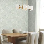 Candice Olson Floating Lanterns - Smokey Blue Wallpaper | Buy Online Candice Olson Floating Lanterns wallpaper, color Smokey Blue, SKU EV3905