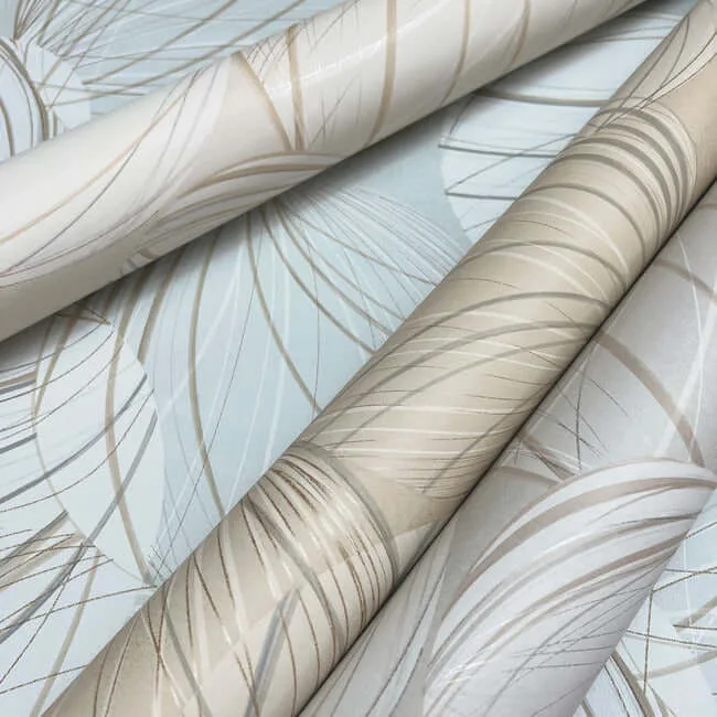 Candice Olson Floating Lanterns - Taupe Wallpaper | Buy Online Candice Olson Floating Lanterns wallpaper, color Taupe, SKU EV3908