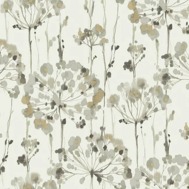 Candice Olson Flourish wallpaper, color Beige, SKU CI2425