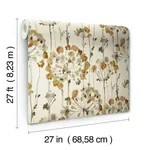Candice Olson Flourish - Cream & Gold Metallic Wallpaper | Buy Online Candice Olson Flourish wallpaper, color Cream & Gold Metallic, SKU CN2105