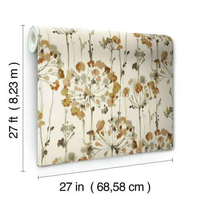 Candice Olson Flourish - Cream & Gold Metallic Wallpaper | Buy Online Candice Olson Flourish wallpaper, color Cream & Gold Metallic, SKU CN2105