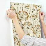 Candice Olson Flourish - Cream & Gold Metallic Wallpaper | Buy Online Candice Olson Flourish wallpaper, color Cream & Gold Metallic, SKU CN2105