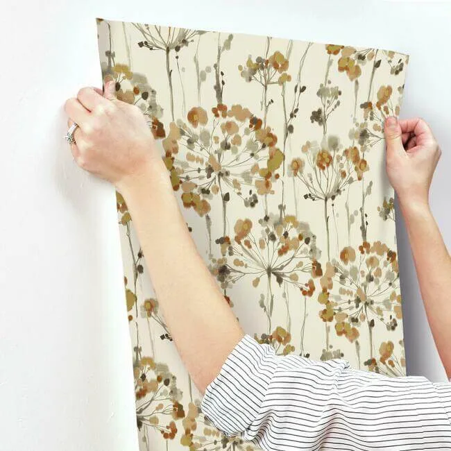 Candice Olson Flourish - Cream & Gold Metallic Wallpaper | Buy Online Candice Olson Flourish wallpaper, color Cream & Gold Metallic, SKU CN2105