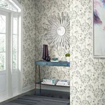 Candice Olson Flourish - Sheer Blue & Grey Wallpaper | Buy Online Candice Olson Flourish wallpaper, color Sheer Blue & Grey, SKU PSW1428RL