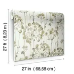 Candice Olson Flourish - Taupe Metallic Wallpaper | Buy Online Candice Olson Flourish wallpaper, color Taupe Metallic, SKU CN2103