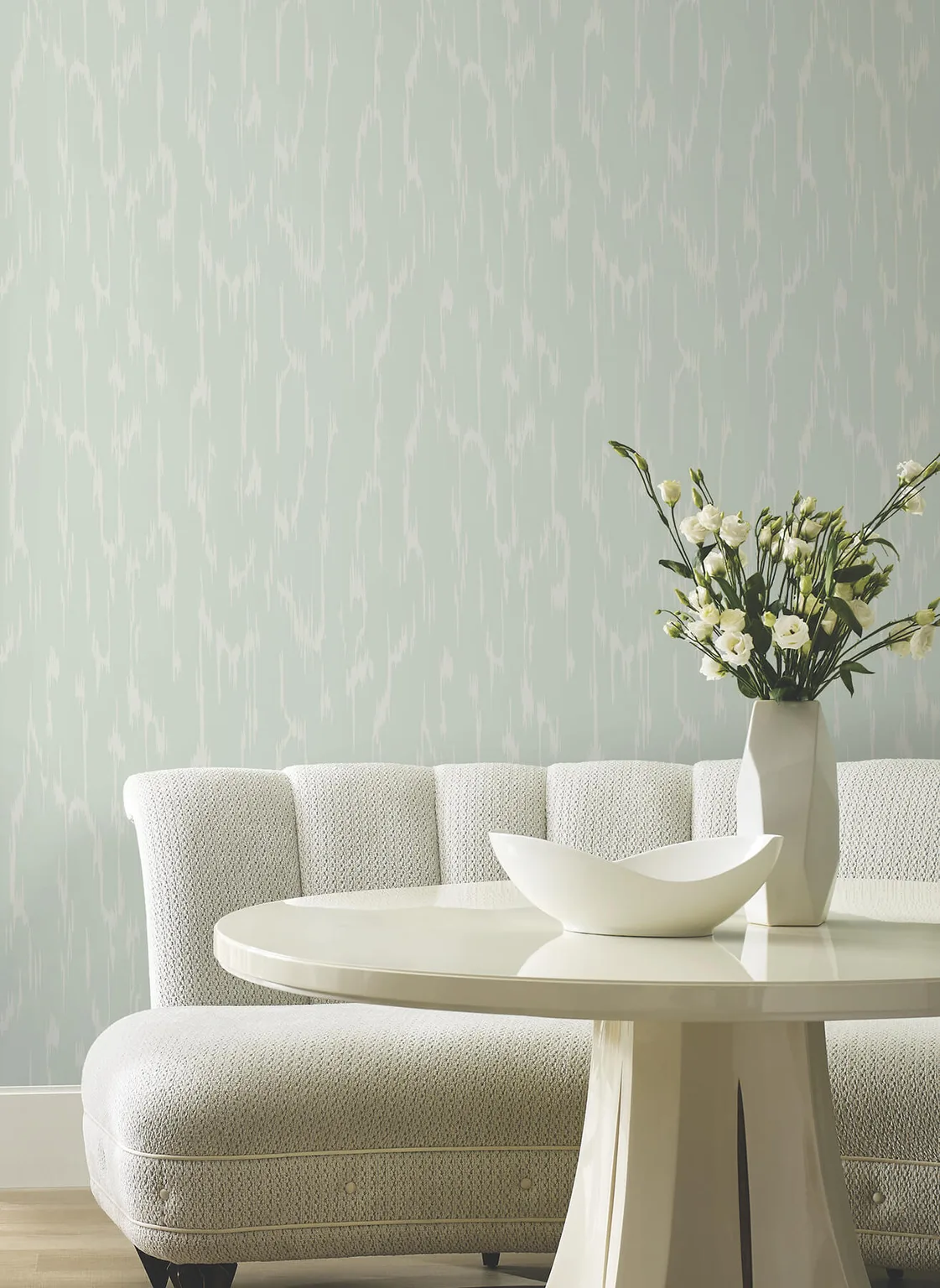 Candice Olson Flowing wallpaper, color Ether Blue, SKU DF3363