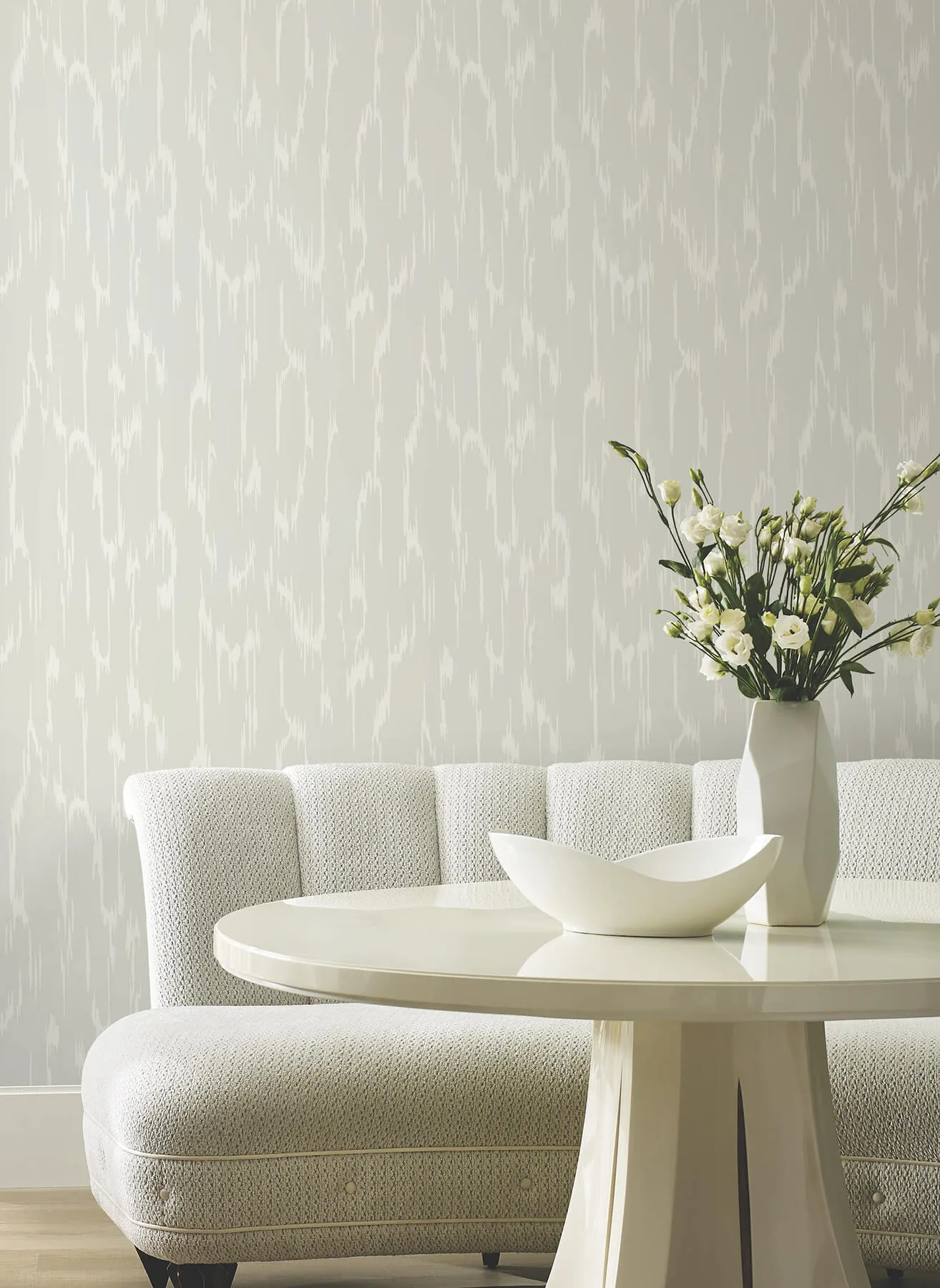 Candice Olson Flowing - Light Grey Wallpaper | Buy Online Candice Olson Flowing wallpaper, color Light Grey, SKU DF3361