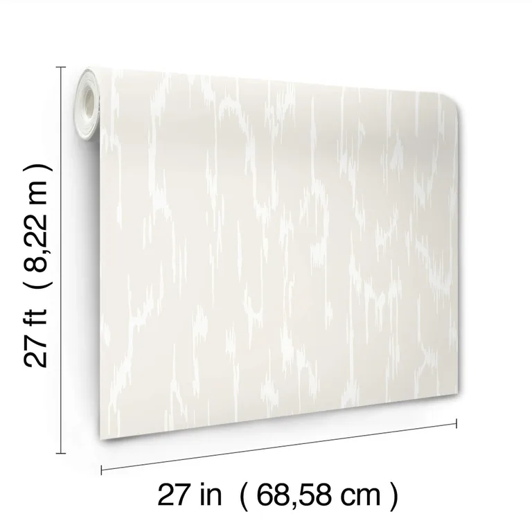 Candice Olson Flowing wallpaper, color Pearl, SKU DF3366