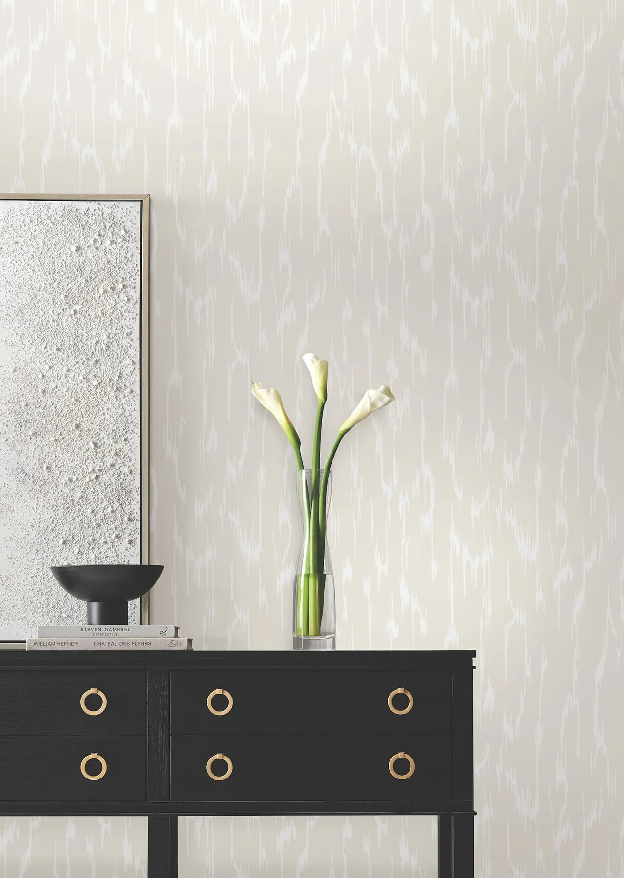 Candice Olson Flowing - Pearl Wallpaper | Buy Online Candice Olson Flowing wallpaper, color Pearl, SKU DF3366