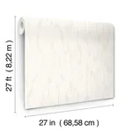 Candice Olson Flowing - White Wallpaper | Buy Online Candice Olson Flowing wallpaper, color White, SKU DF3365