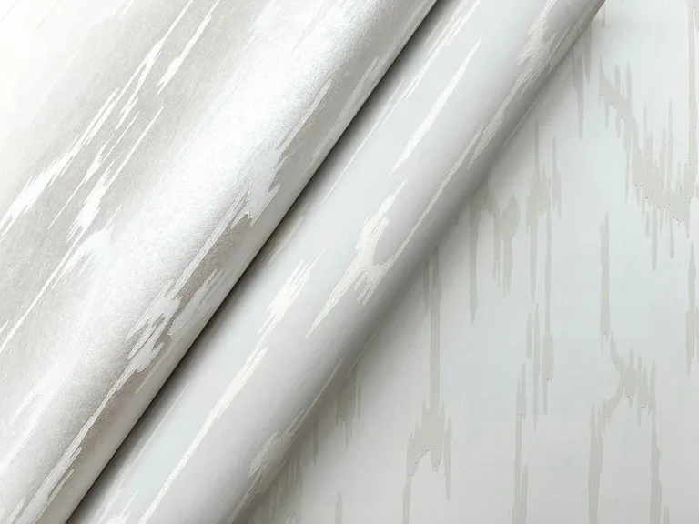 Candice Olson Flowing wallpaper, color White, SKU DF3365