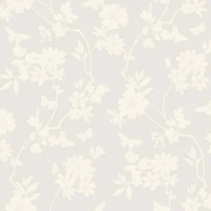 Candice Olson Flutter Vine wallpaper, color White, SKU DT5024