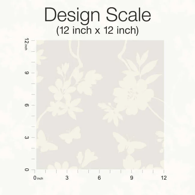 Candice Olson Flutter Vine - White Wallpaper | Buy Online Candice Olson Flutter Vine wallpaper, color White, SKU DT5024
