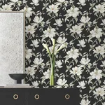 Candice Olson Garden Jewels wallpaper, color Black, SKU DF3313