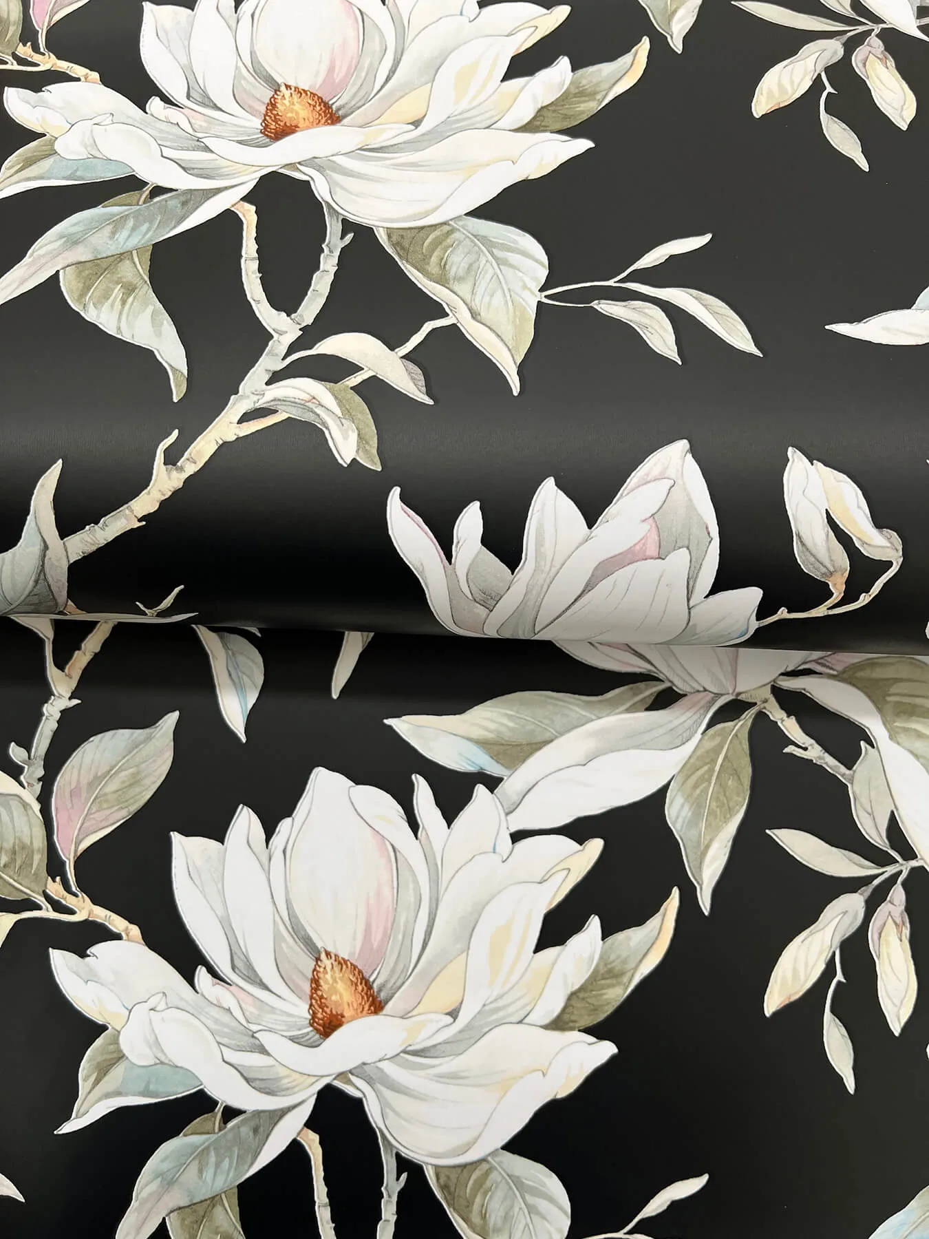 Candice Olson Garden Jewels wallpaper, color Black, SKU DF3313