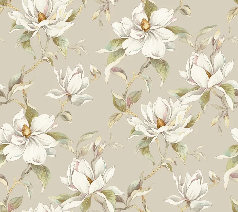 Candice Olson Garden Jewels wallpaper, color Linen, SKU DF3312
