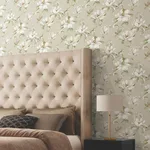 Candice Olson Garden Jewels - Linen Wallpaper | Buy Online Candice Olson Garden Jewels wallpaper, color Linen, SKU DF3312