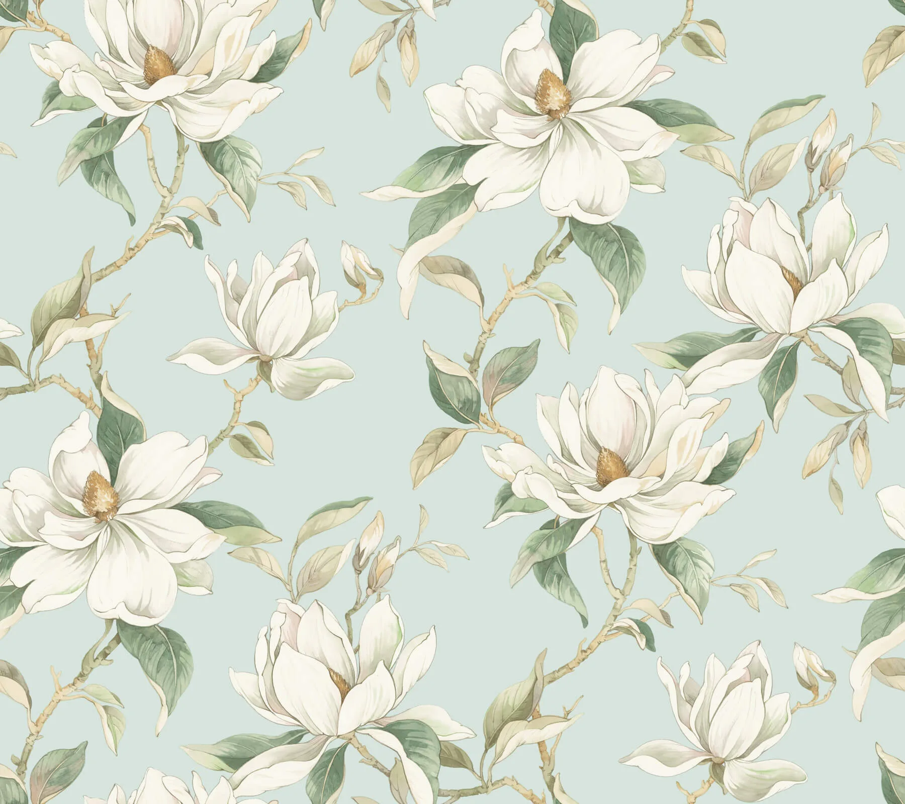 Candice Olson Garden Jewels wallpaper, color Spa, SKU DF3315