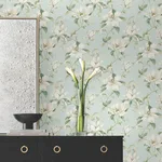 Candice Olson Garden Jewels - Spa Wallpaper | Buy Online Candice Olson Garden Jewels wallpaper, color Spa, SKU DF3315