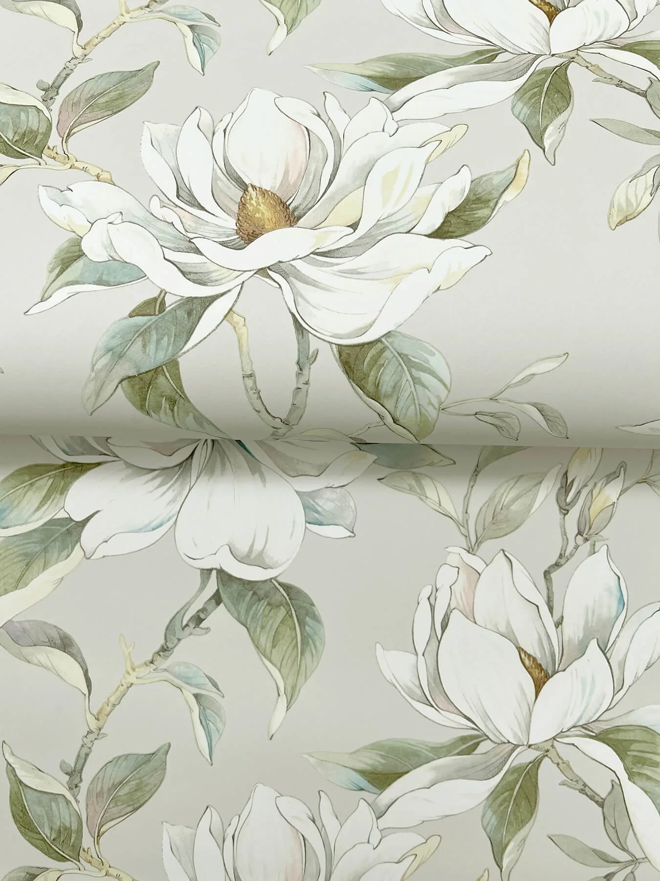Candice Olson Garden Jewels wallpaper, color Warm Grey, SKU DF3314