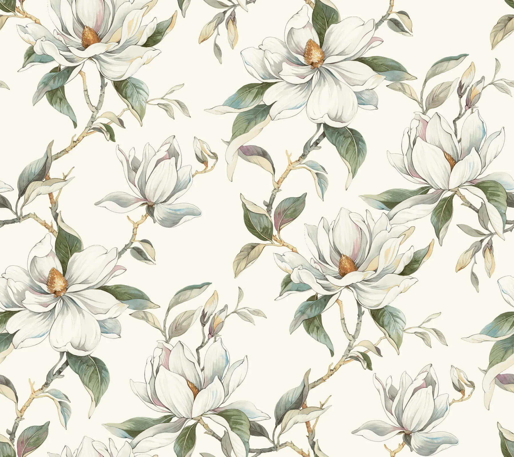 Candice Olson Garden Jewels wallpaper, color White, SKU DF3311