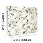 Candice Olson Garden Jewels - White Wallpaper | Buy Online Candice Olson Garden Jewels wallpaper, color White, SKU DF3311