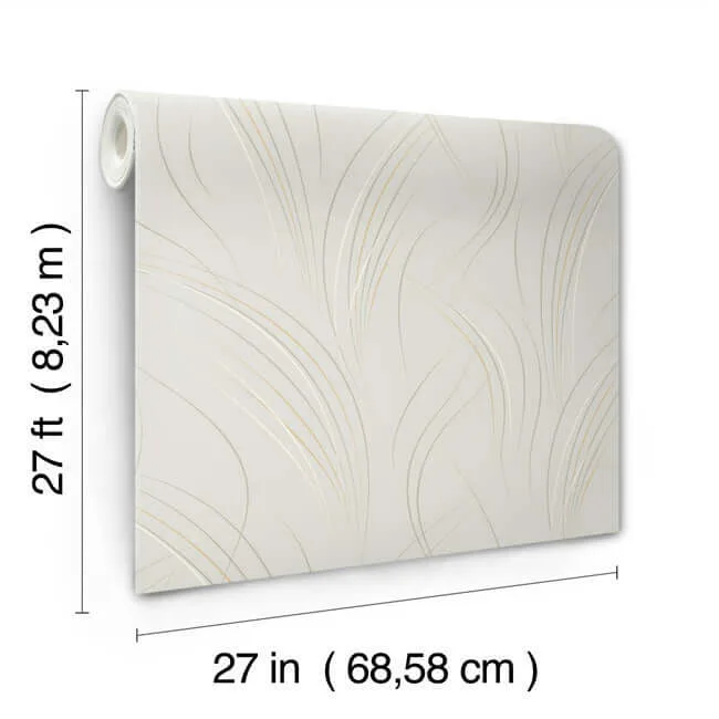 Candice Olson Graceful Wisp - Blonde Wallpaper | Buy Online Candice Olson Graceful Wisp wallpaper, color Blonde, SKU EV3937