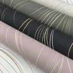 Candice Olson Graceful Wisp wallpaper, color Charcoal, SKU EV3936
