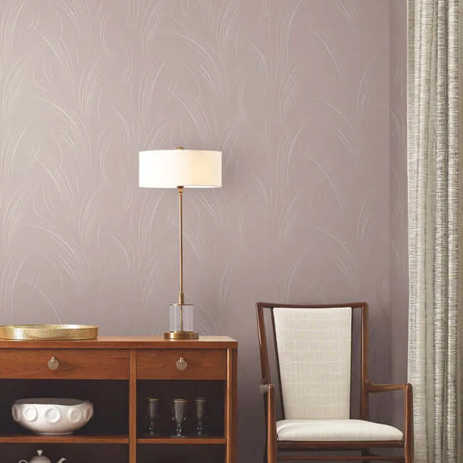 Candice Olson Graceful Wisp wallpaper, color Lavender, SKU EV3935