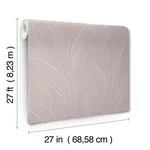 Candice Olson Graceful Wisp wallpaper, color Lavender, SKU EV3935