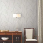 Candice Olson Graceful Wisp wallpaper, color White, SKU EV3939