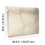 Candice Olson Honeycomb - Sand & Gold Wallpaper | Buy Online Candice Olson Honeycomb wallpaper, color Sand & Gold, SKU PSW1416RL