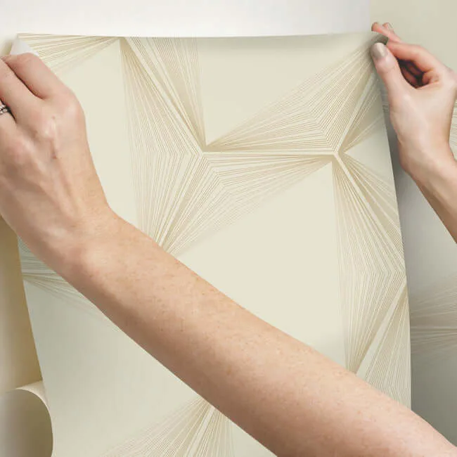 Candice Olson Honeycomb - Sand & Gold Wallpaper | Buy Online Candice Olson Honeycomb wallpaper, color Sand & Gold, SKU PSW1416RL