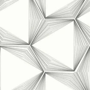 Candice Olson Honeycomb wallpaper, color Charcoal, SKU PSW1417RL