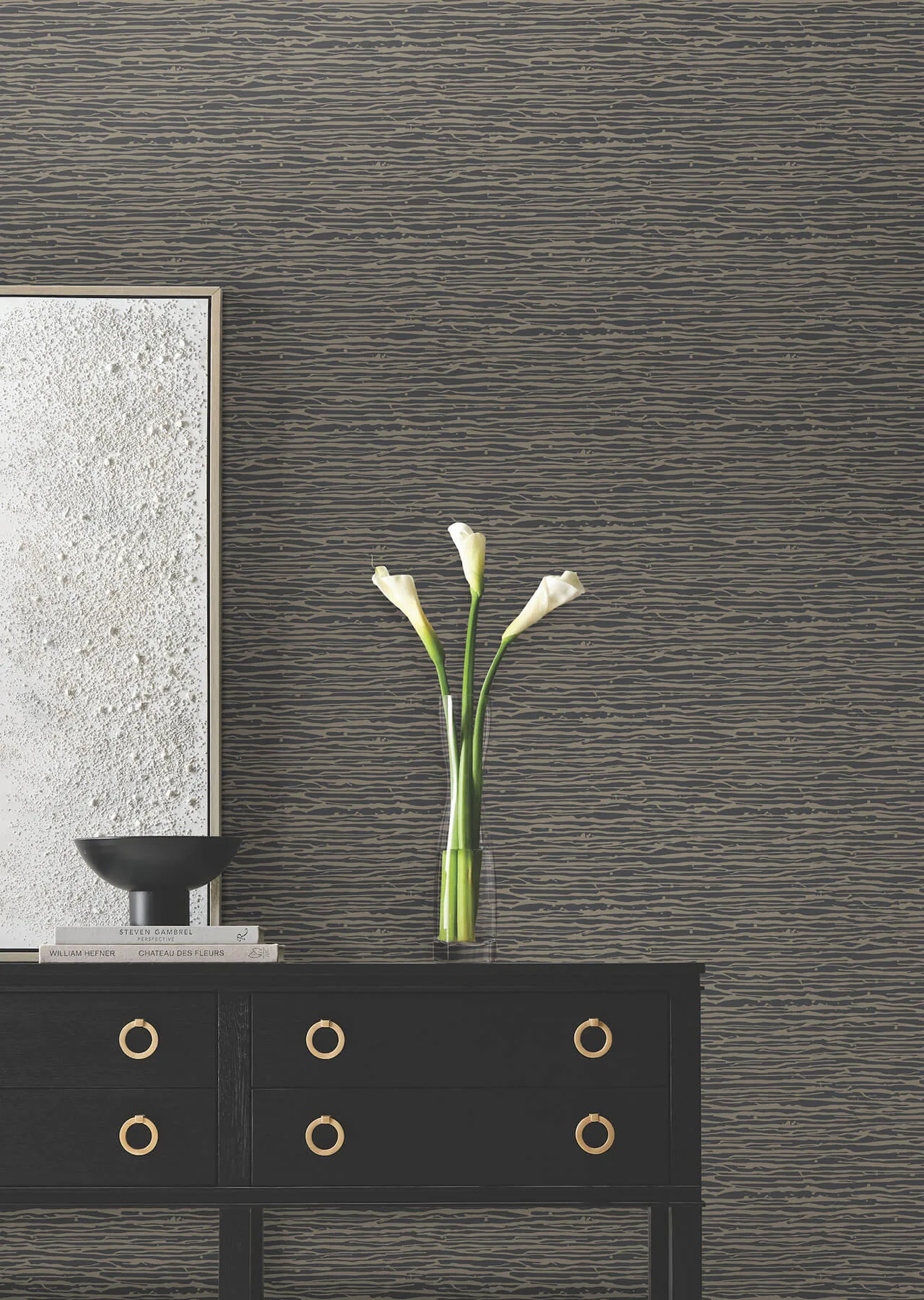 Candice Olson Horizons - Charcoal Wallpaper | Buy Online Candice Olson Horizons wallpaper, color Charcoal, SKU DF3384