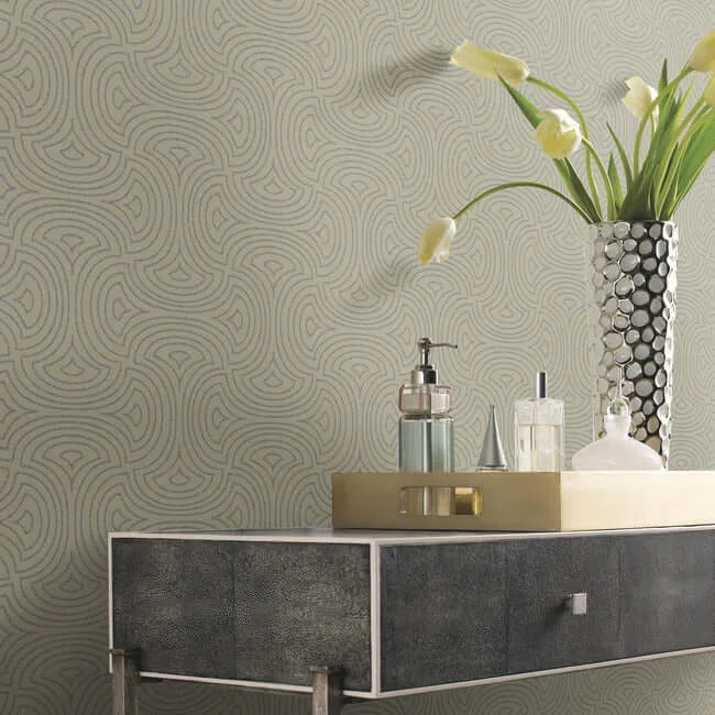 Candice Olson Hourglass - Tan Wallpaper | Buy Online Candice Olson Hourglass wallpaper, color Tan, SKU DT5141