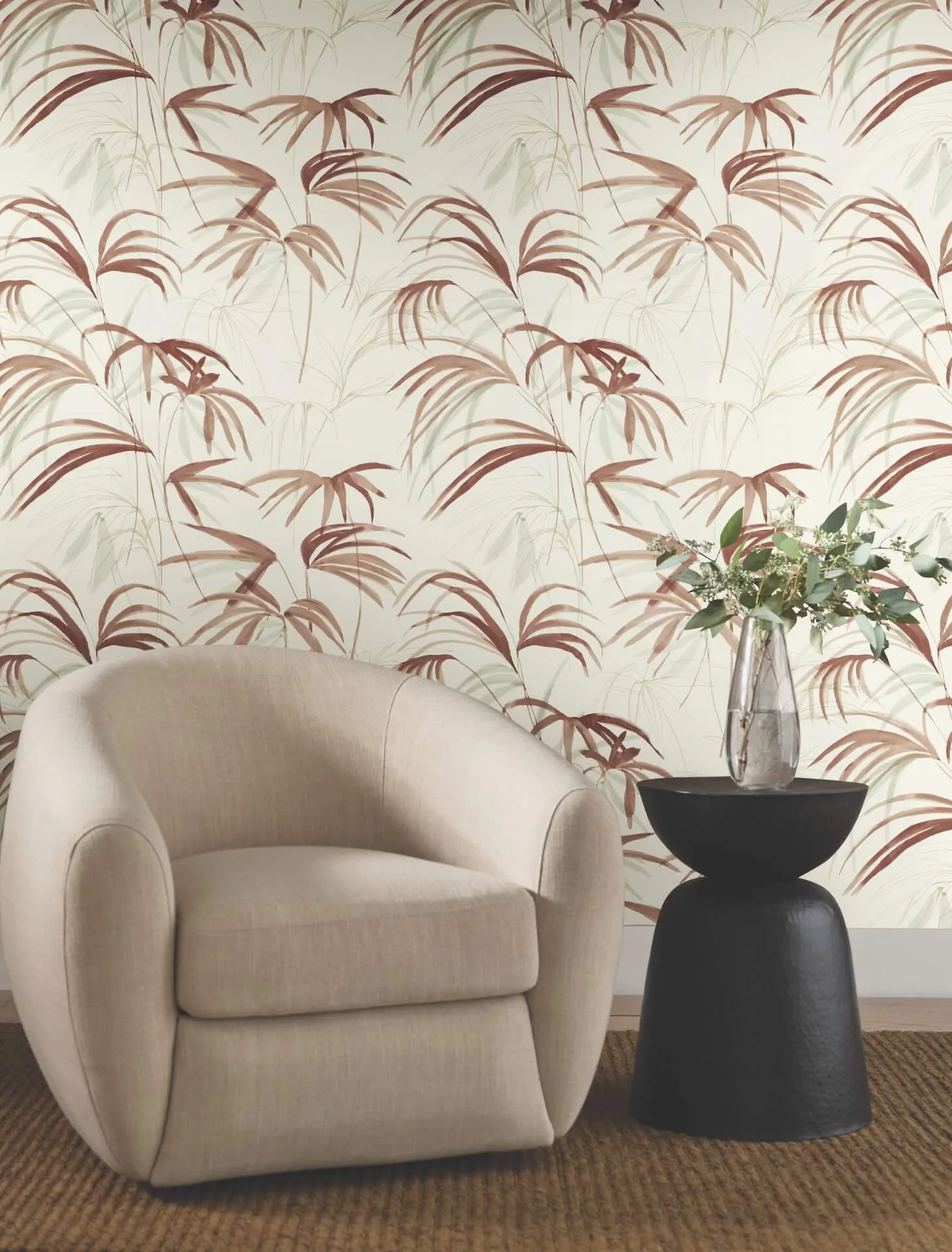 Candice Olson Inky - Clay Wallpaper | Buy Online Candice Olson Inky wallpaper, color Clay, SKU NT6124